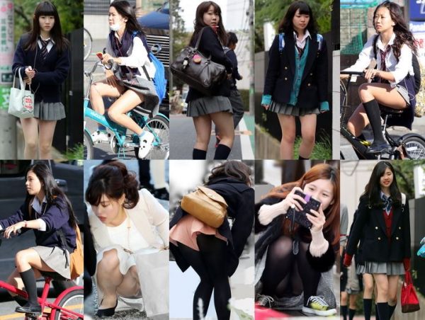 Spy Camera GCOLLE Candid 13-16 限定１０セット！】お姉さん� Photos Upskirt Japan teens