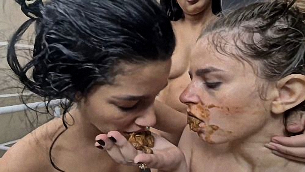 Mistress – Scat Kisses Teenagers Leila Monaco And Marilla Castilo