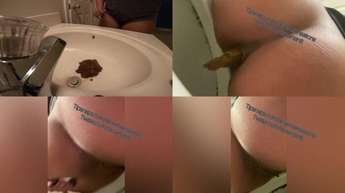 Brownsensations – Shitting in the sink and washing my hands in it