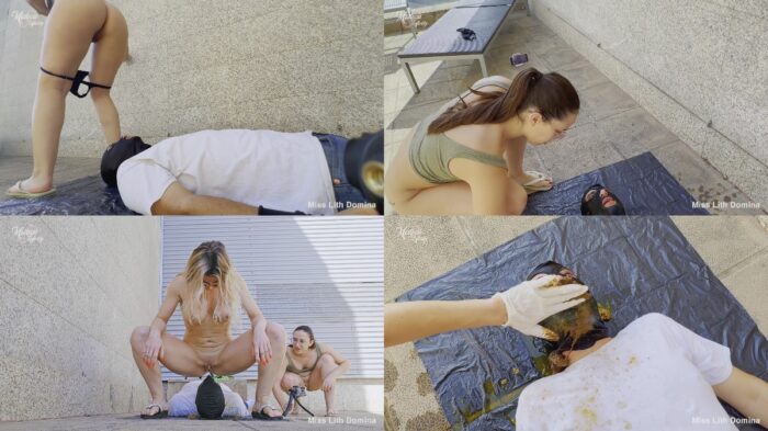 women scat videos Human Toilet In Front Of The Neighbors Part 2