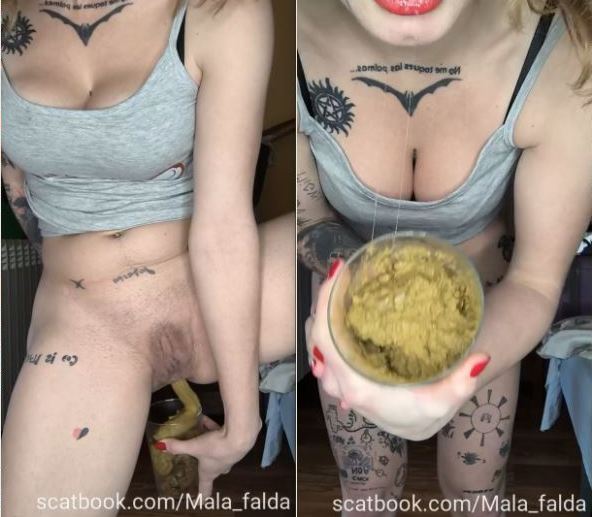 women scat videos Malafalda has Prepared a Cocktail of Shit and Drool fo…