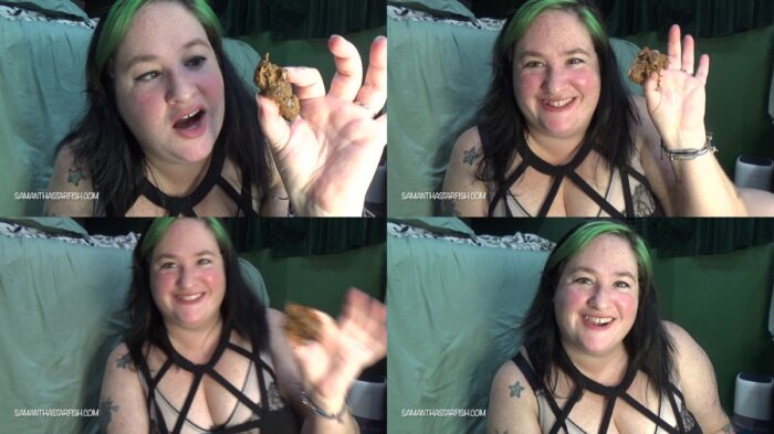SamanthaStarfish – Deep Throat My Poop Shiteater