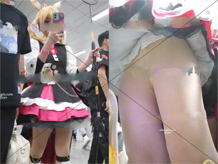 digicamcontrol 【xxn-218】偶像服兽耳小姐姐逛街..肉色丝袜配白内被抄底[某房原版]