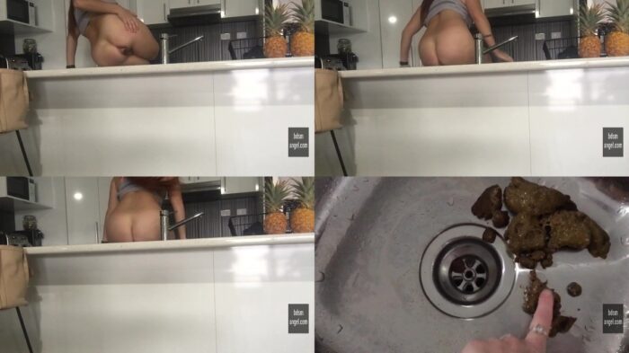 BDSMangel – Pee Poop in Kitchen Sink