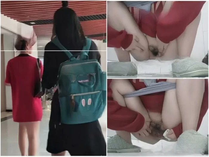 Voyeuristic TPの女子クラスメイトがトイレに行って、オマンコを開けて確認した