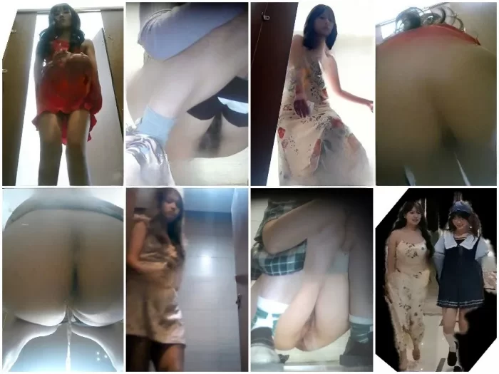 Public Restroom China Toilet Voyeur sifangktv 2363-2365