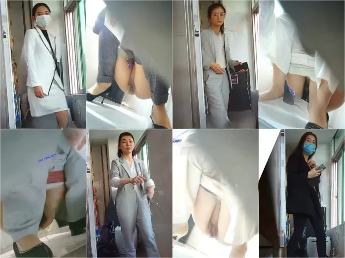 Peeping 【应求补档】⭐隔墙有眼⭐⭐原创厕拍⭐⭐⭐巨乳无内美少妇的坚挺乳头
