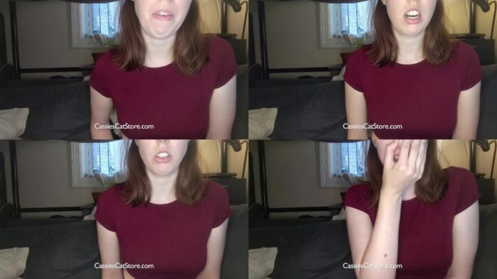 CassieScat – Cassie Scolds You for Public Pants Pooping
