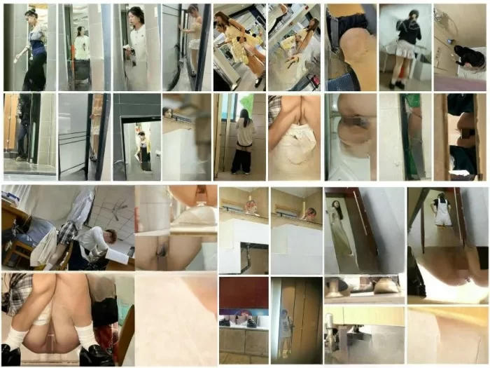 Hidden Camera 【新着バスルーム撮影】ダンストレーニングセンターのビジネス街バスルーム撮影❤️ 高級キャンパスガールが多数登場