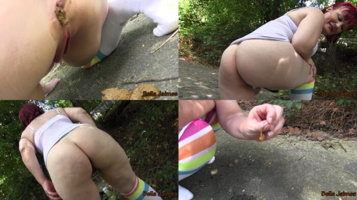 ImYourFetish – Bella Shits In Public At The Fort