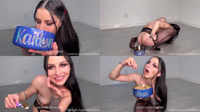 Kaitlyn Katsaros – Brushing my teeth with my poop
