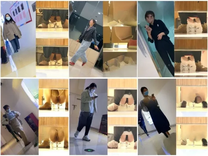 Public Restroom トイレ撮影の達人が尾行してグルメ街の女子トイレに侵入して隠し撮り❤️ フライドチキン店の店主がオシッコしてるのを…