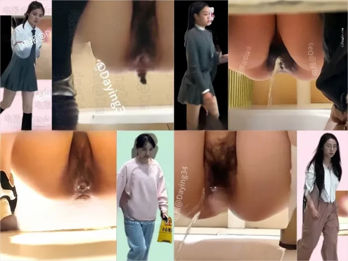 Public Restroom China Toilet Voyeur sifangktv 1775-77