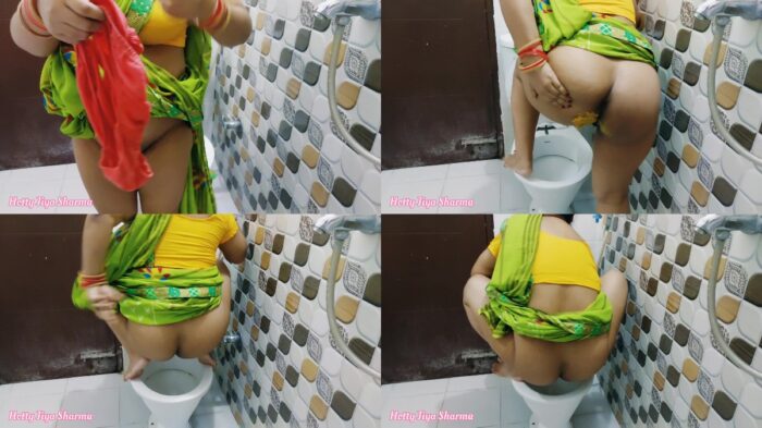 hottyjiyasharma – Indian Lady Shit in her Panty with creamy texture