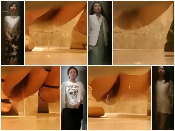 Public Restroom China Toilet Voyeur sifangktv 2426-2428