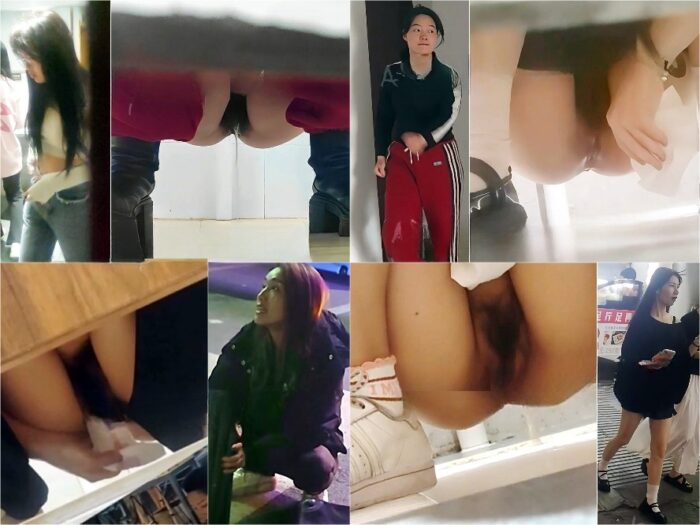 Public Restroom 【厕拍】❤️咖啡厅奶茶店 图书馆售楼部多场景厕拍26V[某房原版]