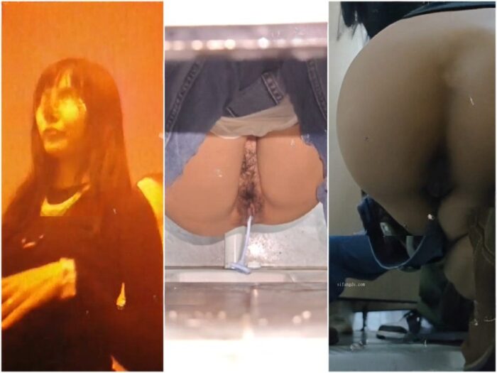 Public Restroom ✅【最高級トイレショット】バーのトイレでバイブレーターを使ってオーラルセックスをしているカップルがカメラに捉えら…