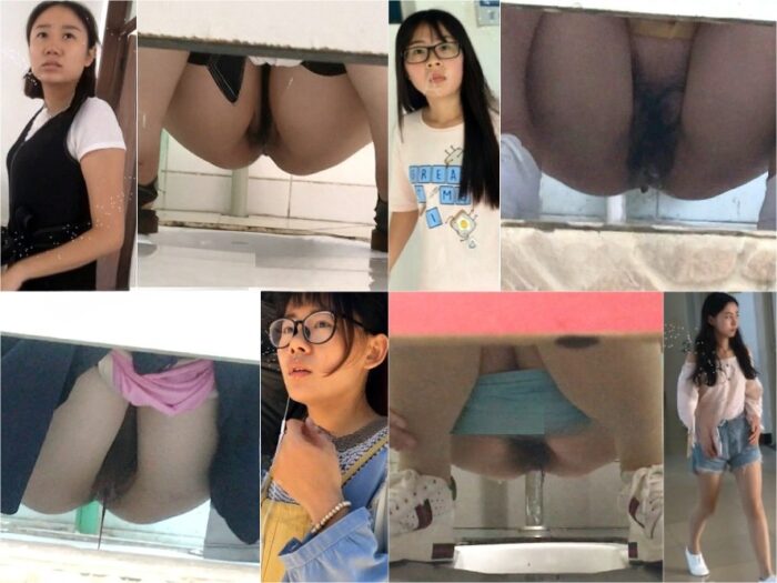 Public Restroom China Toilet Voyeur sifangktv 1665