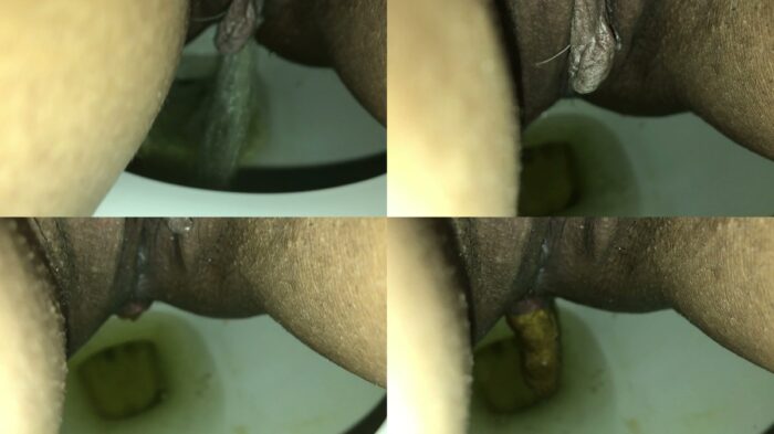 Ebony pooping relief from constipation