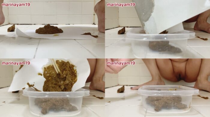 Marinayam19 – Diarrhea collection into container