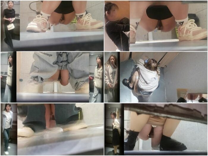 Peeping 新しく流出した[トイレ映像]❤️ 高度に編集されており、複数のカメラが20人以上の女性の排尿を捉えています。
