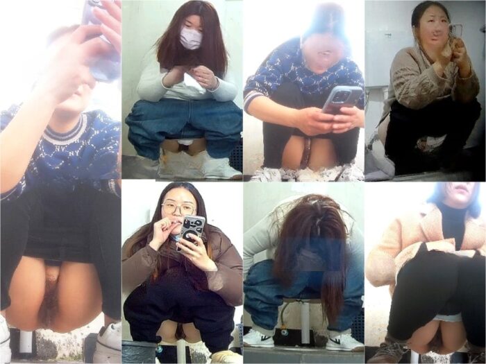 Public Restroom トイレカメラマスターの世界❤️ ビリヤード場の女子トイレをハンディカメラで覗き見。ビリヤードをしながらおしっこを…