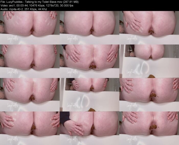 LucyPuddles – Talking to my Toilet Slave