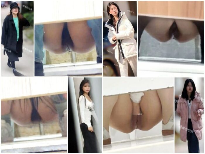 Nude Ass 手持ちによるスナップ写真：ビリヤード場にいる数人の若い女性たち (68V)