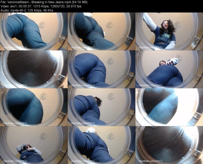 VeronicaSteam – Breaking in New Jeans