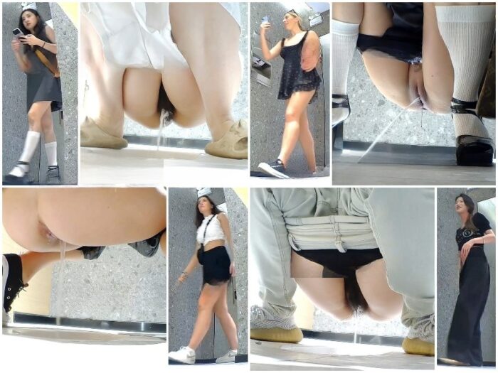 Girls on the Toilet China Toilet Voyeur sifangktv 2746-2748