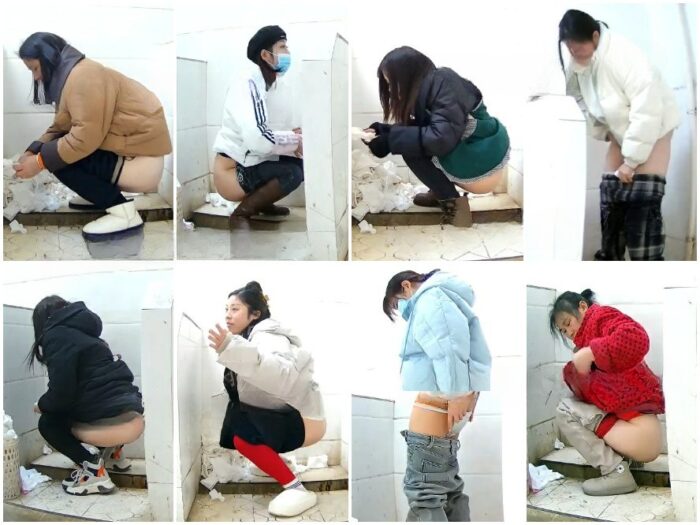 Public Restroom China Toilet Voyeur sifangktv 2782-2784