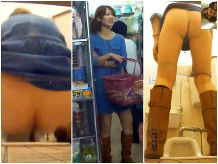 Hidden Camera 【盗撮】お姉さんの恥ずかしい排泄姿を隠し撮り２【興奮】