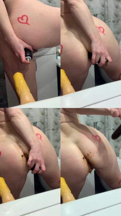 Like Yana – Scat anal fun with my orgasm  Or yours