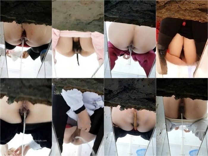 Spy Today 巻き毛の負け犬が女子トイレでクラスメートや先生をこっそり撮影した❤️ 帽子をかぶってブレイクダンスをしている大学3年生の女子…