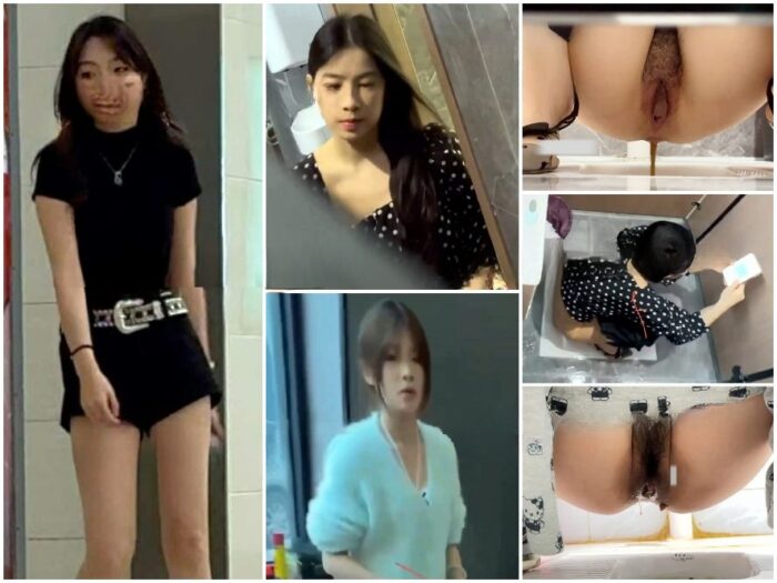 Peeping 【未公開トイレカメラ映像】トップ動画クリエイターがトイレで撮影した複数のストリーマー ❤️ 可愛くて上品な女の子と大人の女性 (…