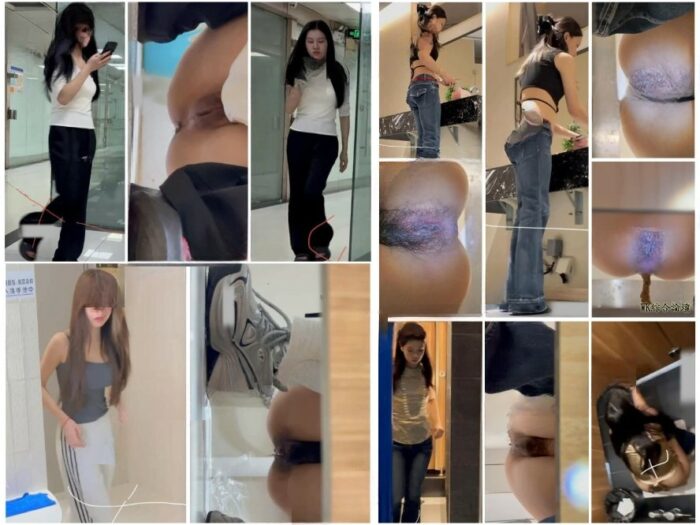 Peeping [トイレでの盗撮映像 – 未公開] 「マスター」がトイレに忍び込み、様々なストリーマーを撮影。プロ仕様の照明を駆使し、彼女たちの…