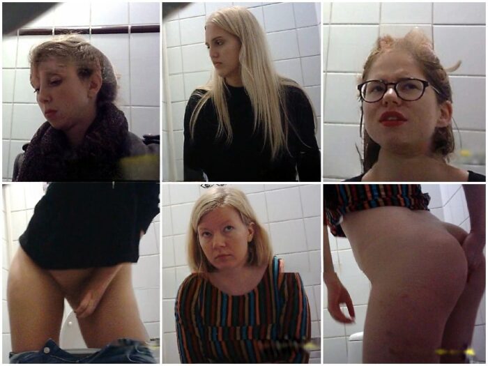 Hidden Camera Student restroom 57-59