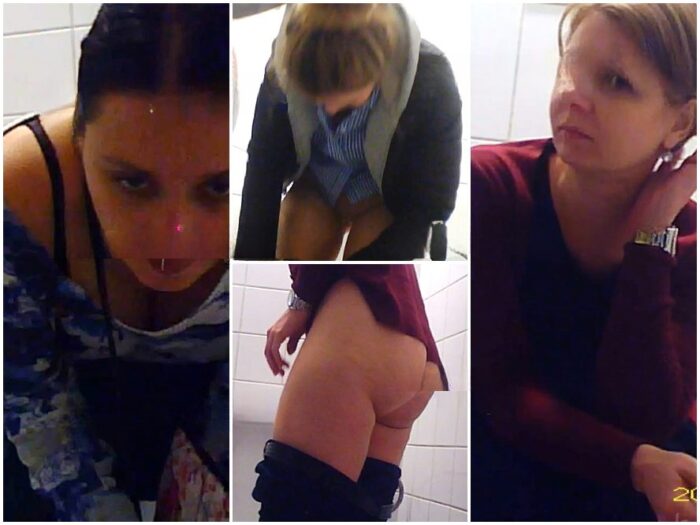 Hidden Camera Student restroom 57-59