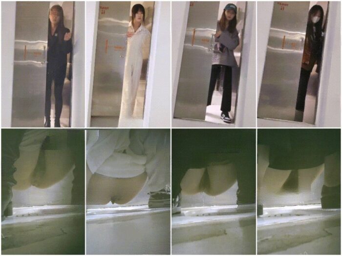 Spy Today オフィスビルのトイレで撮影された女性社員の隠し撮りパノラマ映像 ❤️