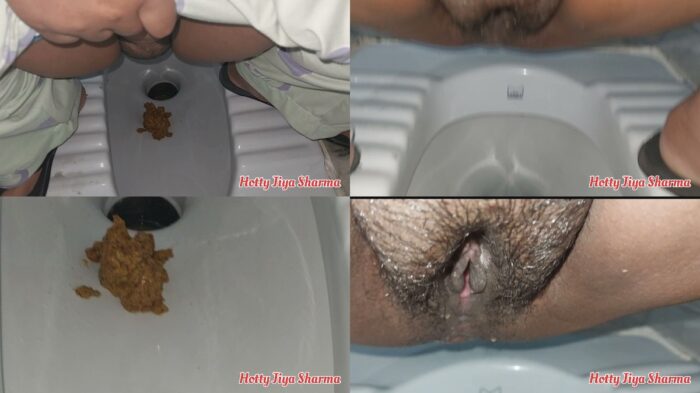hottyjiyasharma – Jiya pooping in desi Toilet