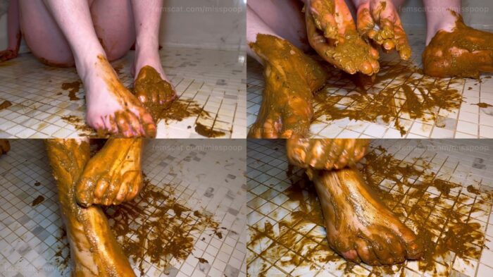 MissPoop – Dirty feet with poo