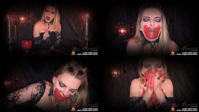 SlutOrgasma – A bloody scat dinner of a satanic witch