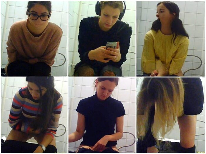 Hidden Camera Student restroom 78-80