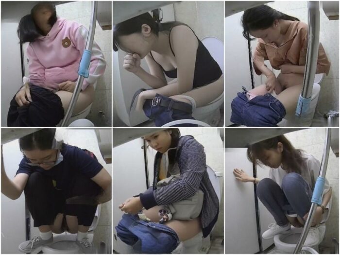 Public Restroom 大学の女子トイレの洗面台の下に、女子学生の排尿の様子を盗撮するための隠しカメラが密かに設置されていました。ある学…