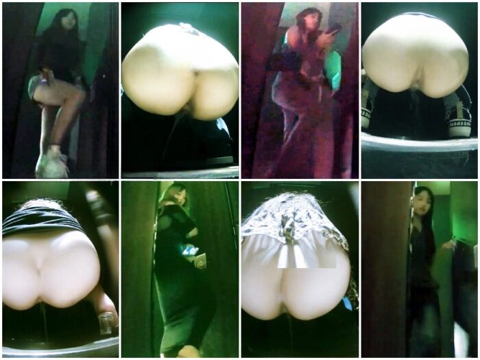Girls on the Toilet Bar Toilet 61-62