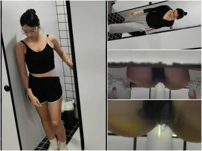 Hidden Camera トイレ盗撮のプロによる手持ち隠し撮り❤️ オフィスビルの女子トイレでのありのままの映像：数人の美女が用を足す様子や、…