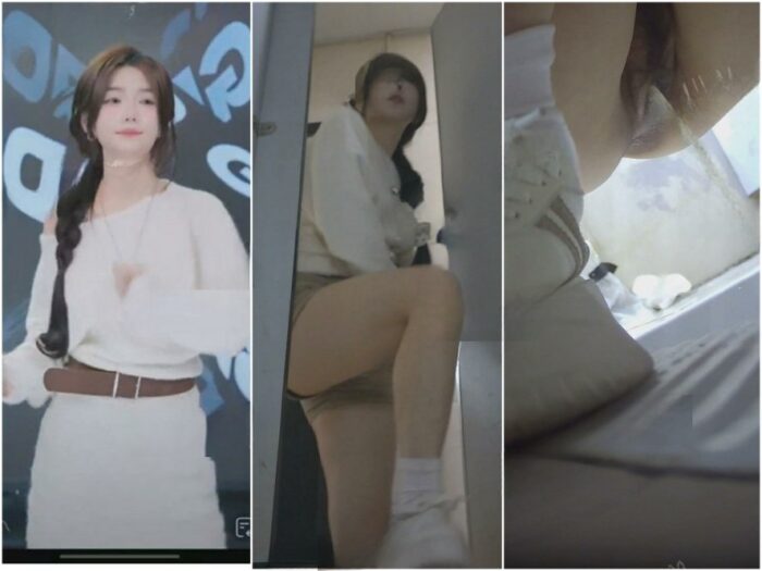 Hidden Camera 8月限定リリース – 40元 ❤️ 【女性配信者・トイレ隠し撮り】女性配信者が用を足す様子を捉えた、超高画質・2アン…