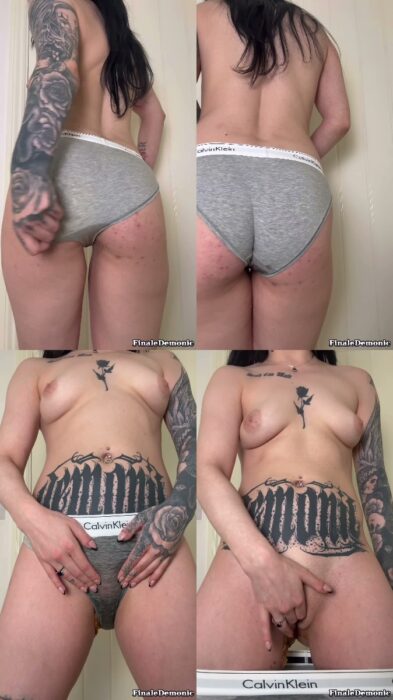 FinaleDemonic – Dirty orgasm in scat & pee filled CK