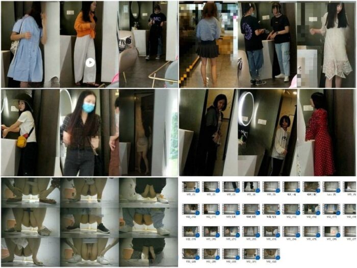 Spy Today 【極上トイレ盗撮】洋食店にて、行き交う若い女性の「若々しい秘所」を至近距離からクローズアップ❤️アンダーヘアが極めて薄い若い…