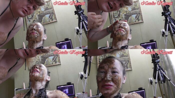 Mistress – Lovely puke on my toilet slut